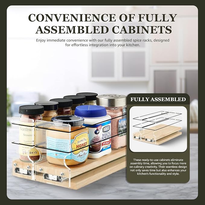 Vertical Spice Combo Spice Rack Drawer - Image 3