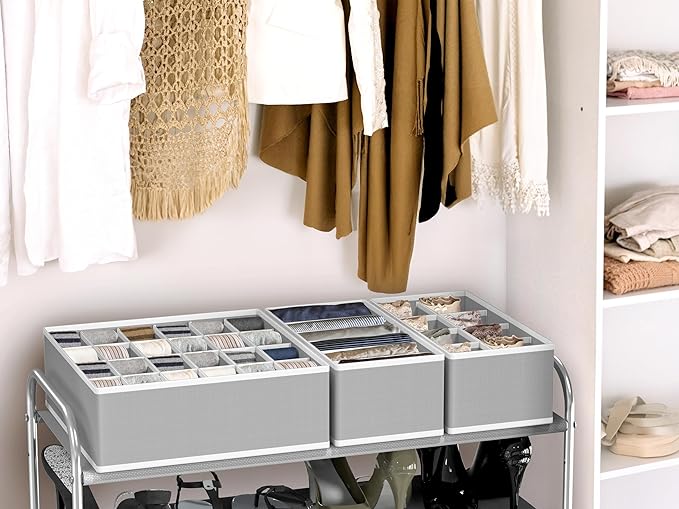 Simple Houseware 4-Pack Drawer Organizer Set - Image 9