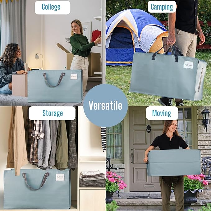 VENO 4 Pack Moving and Storage Bags, Heavy Duty, Alternative to Moving Boxes - Image 7
