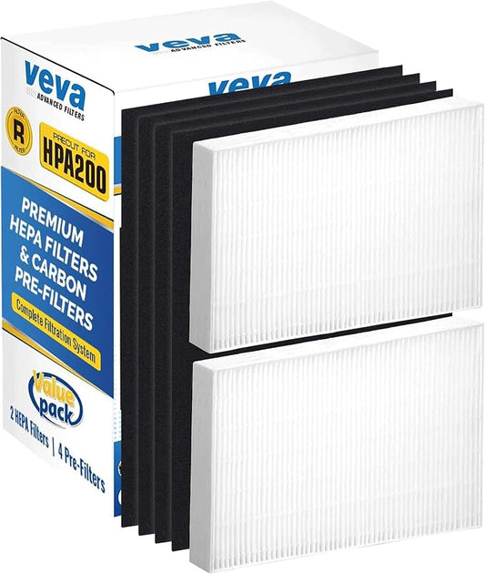 HPA200 Replacement Filters for Honeywell Air Purifier by VEVA