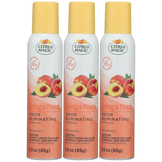 Citrus Magic Odor Eliminating Air Freshener Spray, Georgia Peach by CitrusMagic