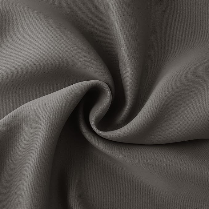 BGment Grey Blackout Curtains 36 Inches Length - Image 7