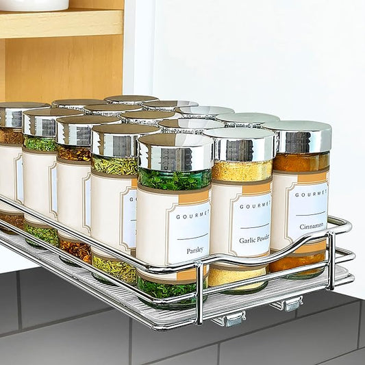 LYNK PROFESSIONAL® Pull Out Spice Rack Organizer by LYNKPROFESSIONAL