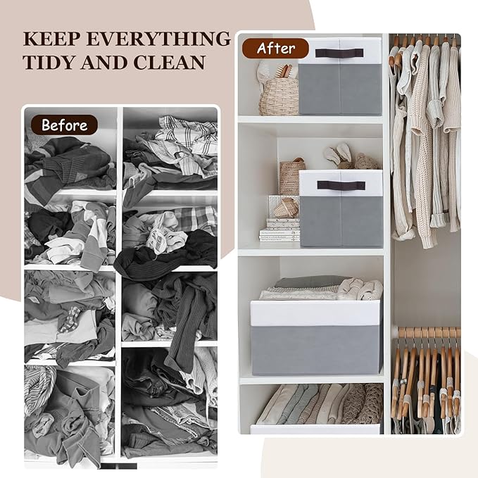 Criusia Closet Organizers and Storage Baskets - Image 5