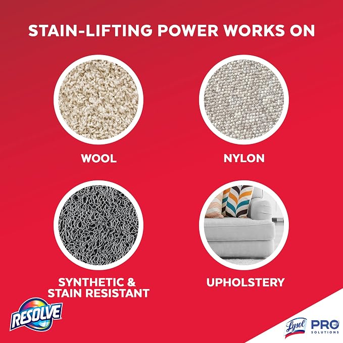 Resolve Professional Strength Spot and Stain Carpet Cleaner, Carpet Cleaner - Image 8