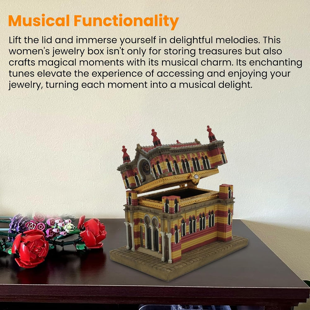 Majestic Giftware Jewelry Box for Women (RM-UR-99043) | 5x3x5 Ceramic Jewelry...