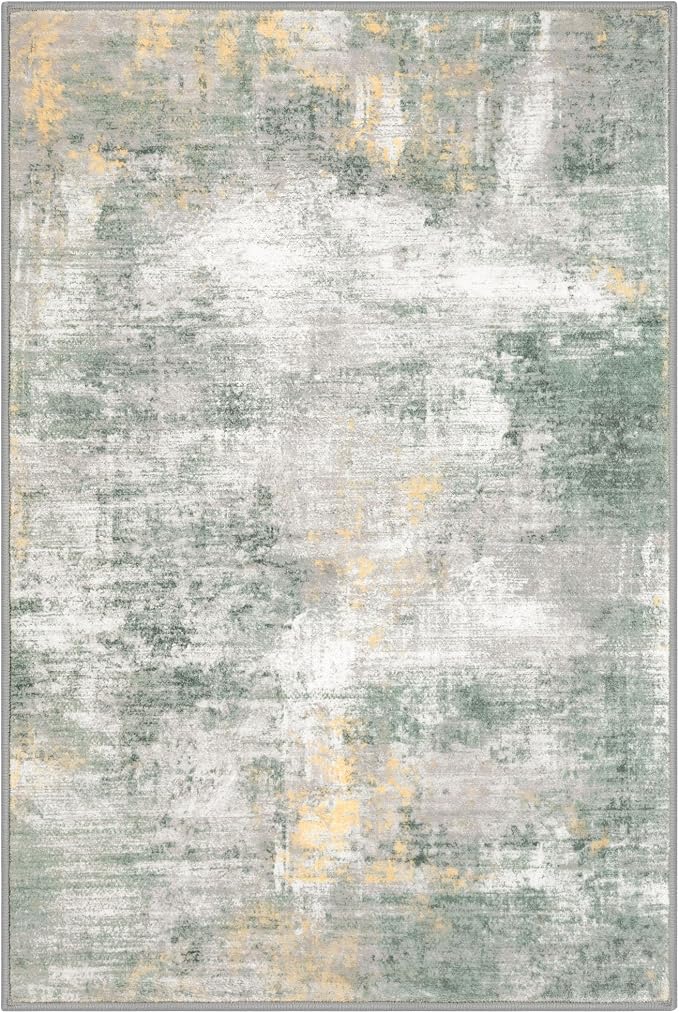IOHOUZE Abstract Area Rug 3x5 Ft Washable Rugs - Image 9