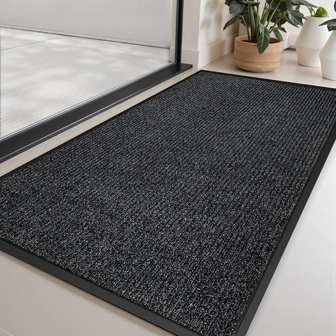 Vicwe Indoor Outdoor Door Mat, Non-Slip Washable Doormats Entrance Mats by Vicwe