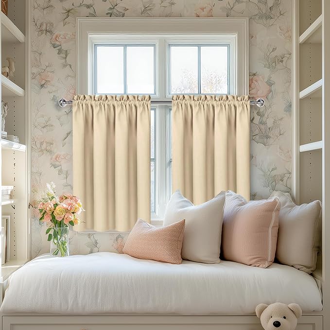 DWCN Blackout Curtains for Living Room Thermal Insulated, Energy Saving & Noise - Image 2