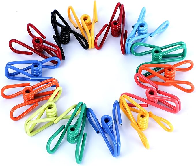 Riveda 30 Pack Assorted Chip Bag Clips Utility by RIVEDA