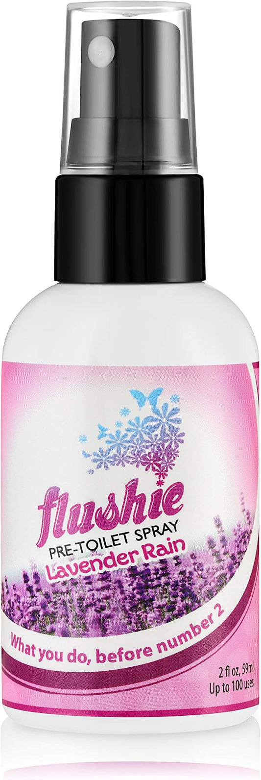 Flushie Pre-Toilet Spray for Poop Travel Size Toiletries Bathroom Spray for by FlushiePre-ToiletSpray