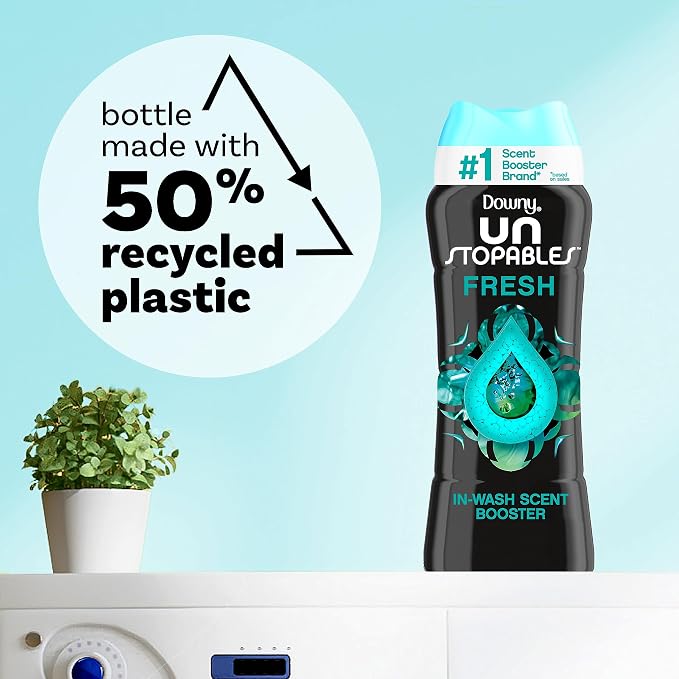 Downy Unstopables In Wash Scent Booster Beads, Fresh Scent, 24 oz, Laundry Beads - Image 7
