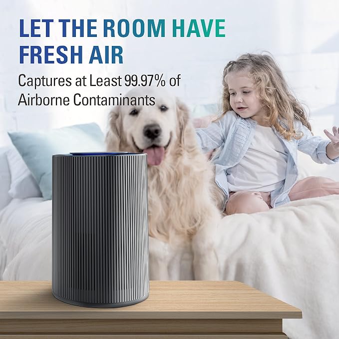STEALTH Air Purifiers for Home Allergies Pets Hair Dander Pollen Up to 1345 - Image 5
