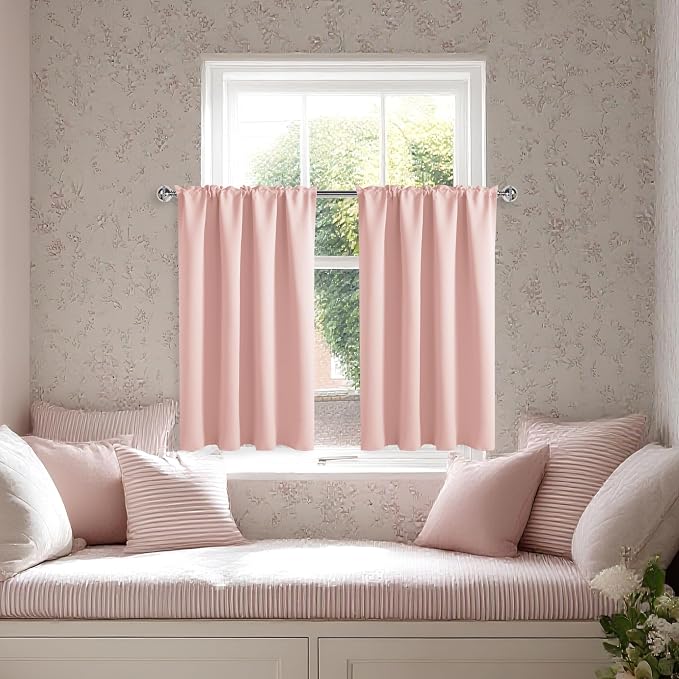 DWCN Blackout Curtains for Living Room Thermal Insulated, Energy Saving & Noise - Image 2
