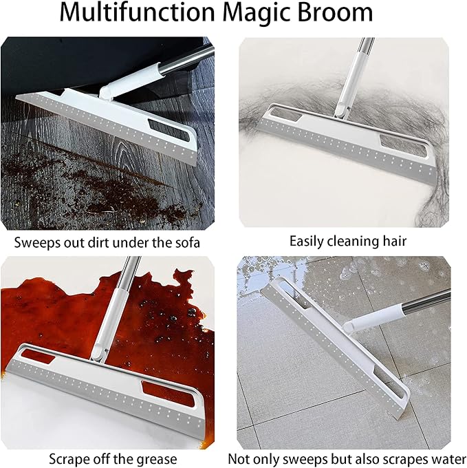 Multifunction Magic Broom, Silicone Floor Squeegee - Image 3