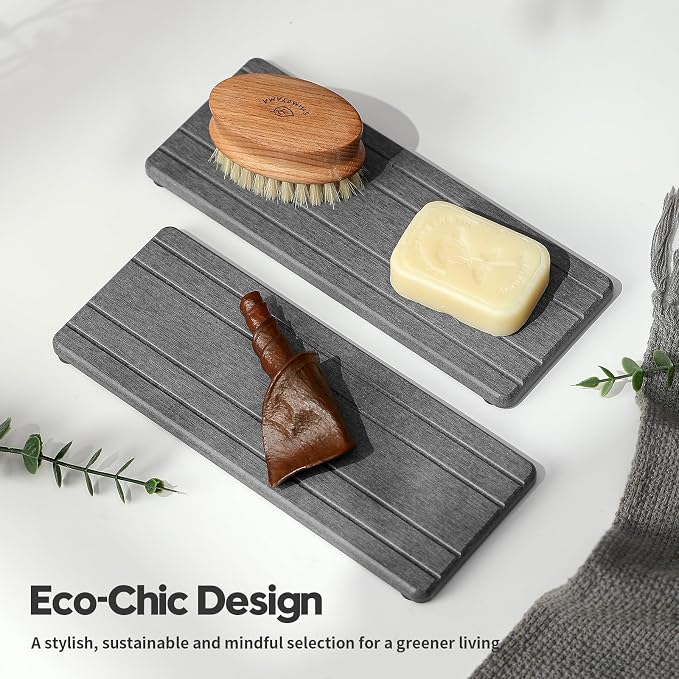 2PCS Diatomite Quick Stone Drying Tray Mat - Image 7