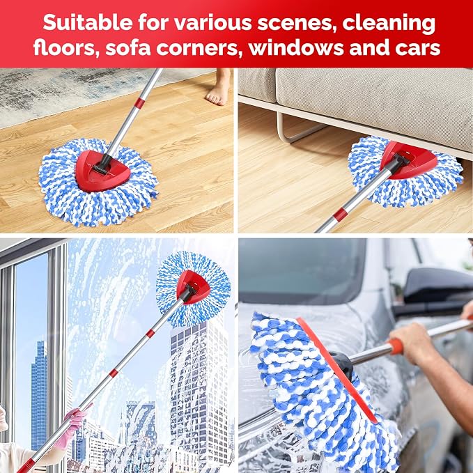 Spin Mop Head, Handle Replacement - Image 9