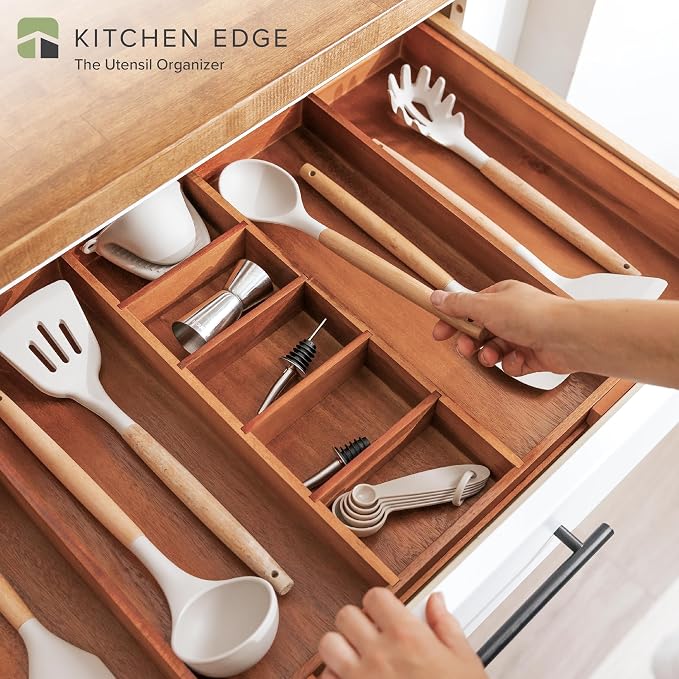 KitchenEdge Adjustable Kitchen Drawer Organizer - Image 2