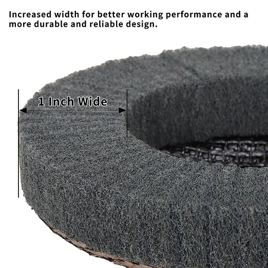 15Pcs 180# 320# 600# Scour Flap Disc 4 1/2 Inch Angle Grinder Attachment - Image 6