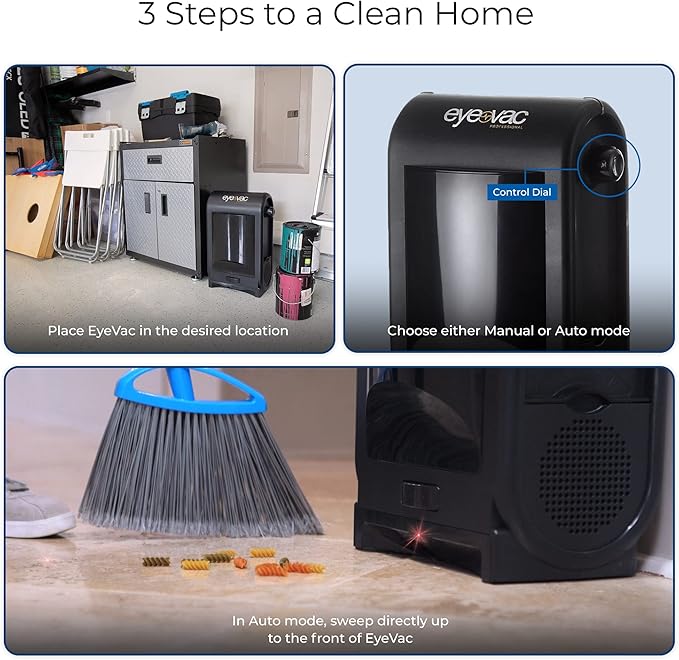 EyeVac Pro Touchless Vacuum Automatic Dustpan - Image 4