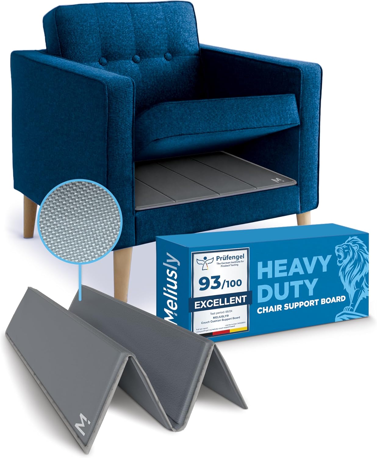 Heavy Duty Chair Cushion Support for Sagging Cushions (17x22) Engineered Wood Chair Seat Support for Sagging Seat, Under Foam Firming Boards for Recliner and Armchair Saver Stiffener Reinforcement