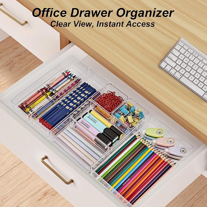 SMARTAKE 25-Piece Drawer Organizer - Image 4