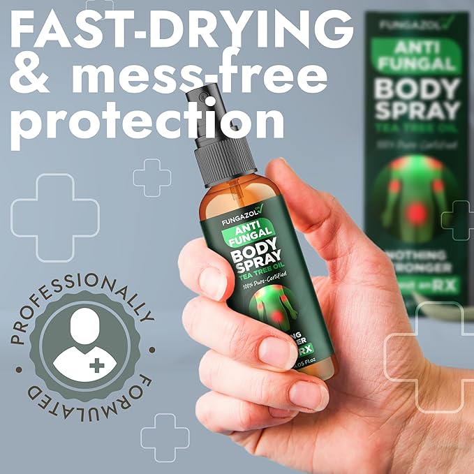 Body Spray with Tea Tree Oil | Fast-Absorbing Antifungal Treatment - Image 6