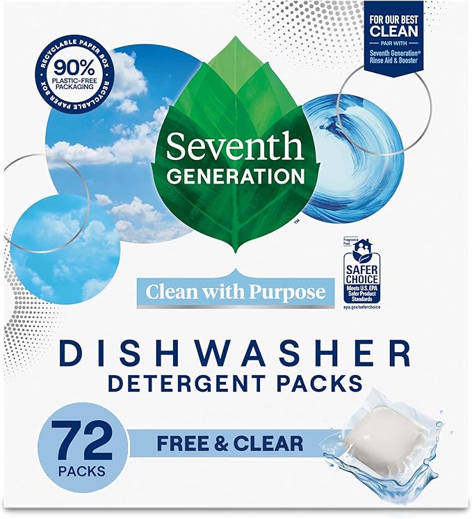 Seventh Generation Dishwasher Detergent Packs by SeventhGeneration