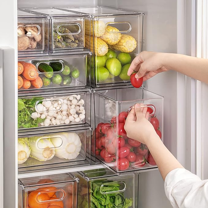 shopwithgreen Refrigerator Organizer and Storage Bins - Image 8