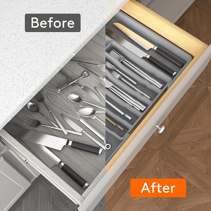 Lifewit Deep Silverware Drawer Organizer - Image 6