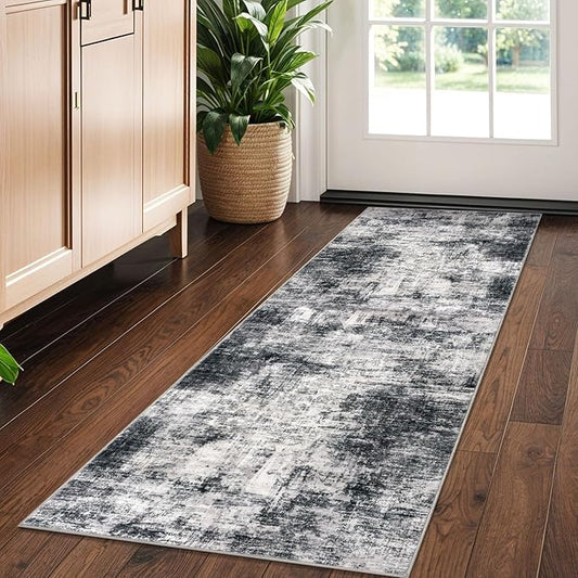 IOHOUZE Abstract Runner Rug 2x5 Ft Washable Runners by iOhouze