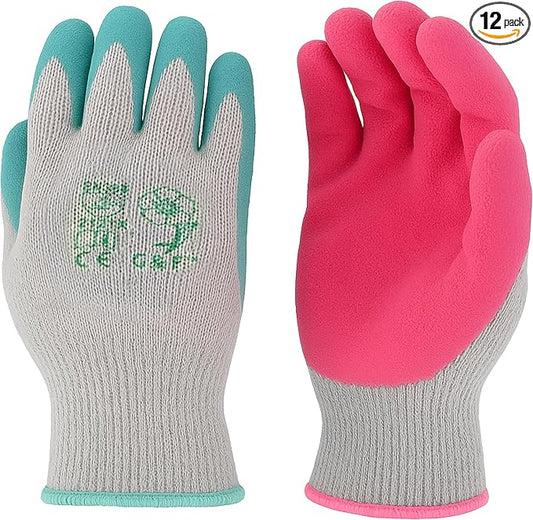 G & F Products G & F Rubber Latex Double Coated Work Gloves by GFProducts