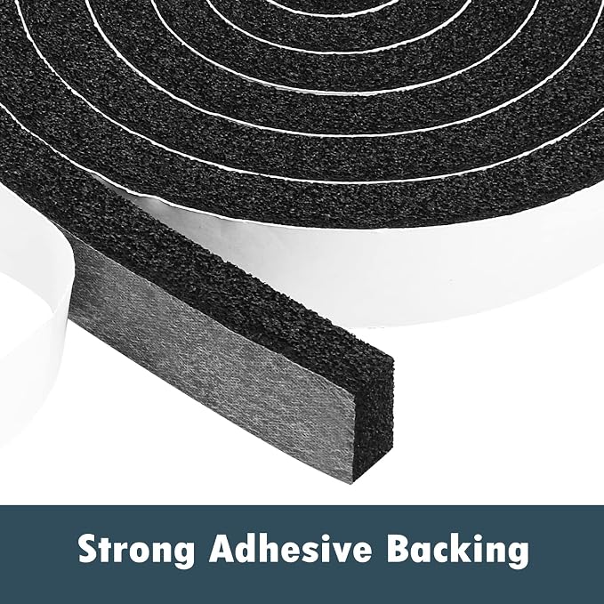 YIJUHOU Weather Stripping Door Seal Window Air Conditoner Insulation Foam Seal - Image 3