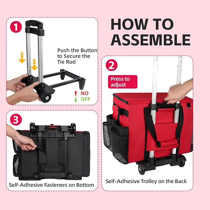 Rolling Cleaning Caddy Bag - Image 2