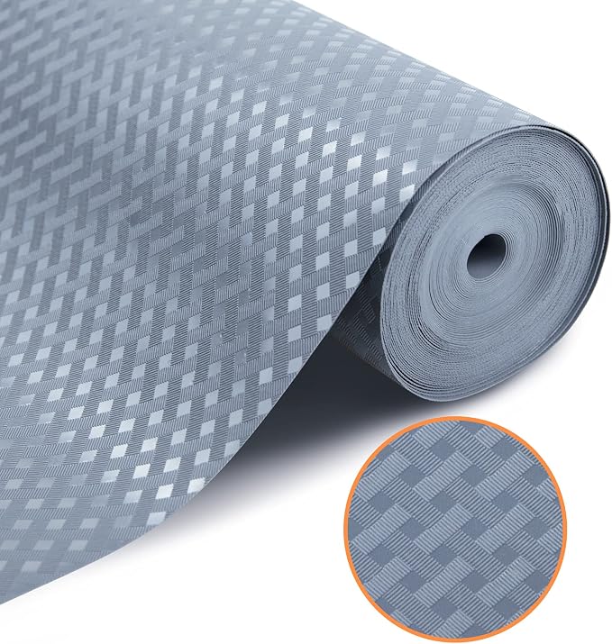Shelf Liners for Kitchen Cabinets Refrigerator Liners Waterproof & Oil-Proof by SMARTSHELF