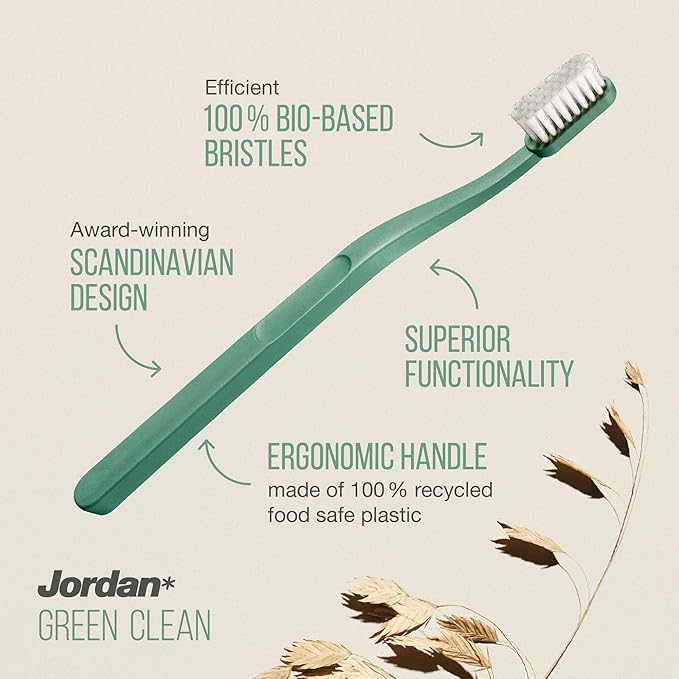 Jordan Green Clean Manual Toothbrush - Image 2