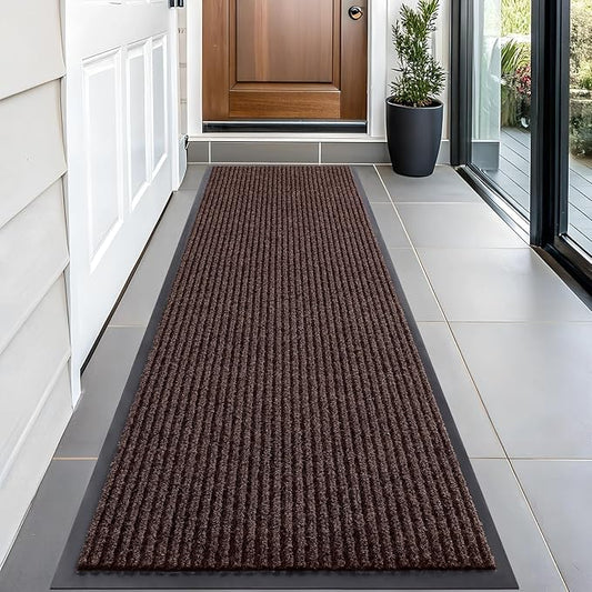 OLANLY Front Door Mat Indoor Outdoor Entrance, Waterproof Heavy Duty Doormat by OLANLY