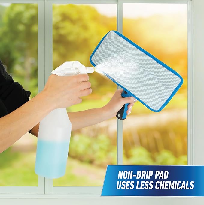 UNGER ProClean Connect and Clean Indoor Window Cleaning Kit, Washing Tool - Image 5