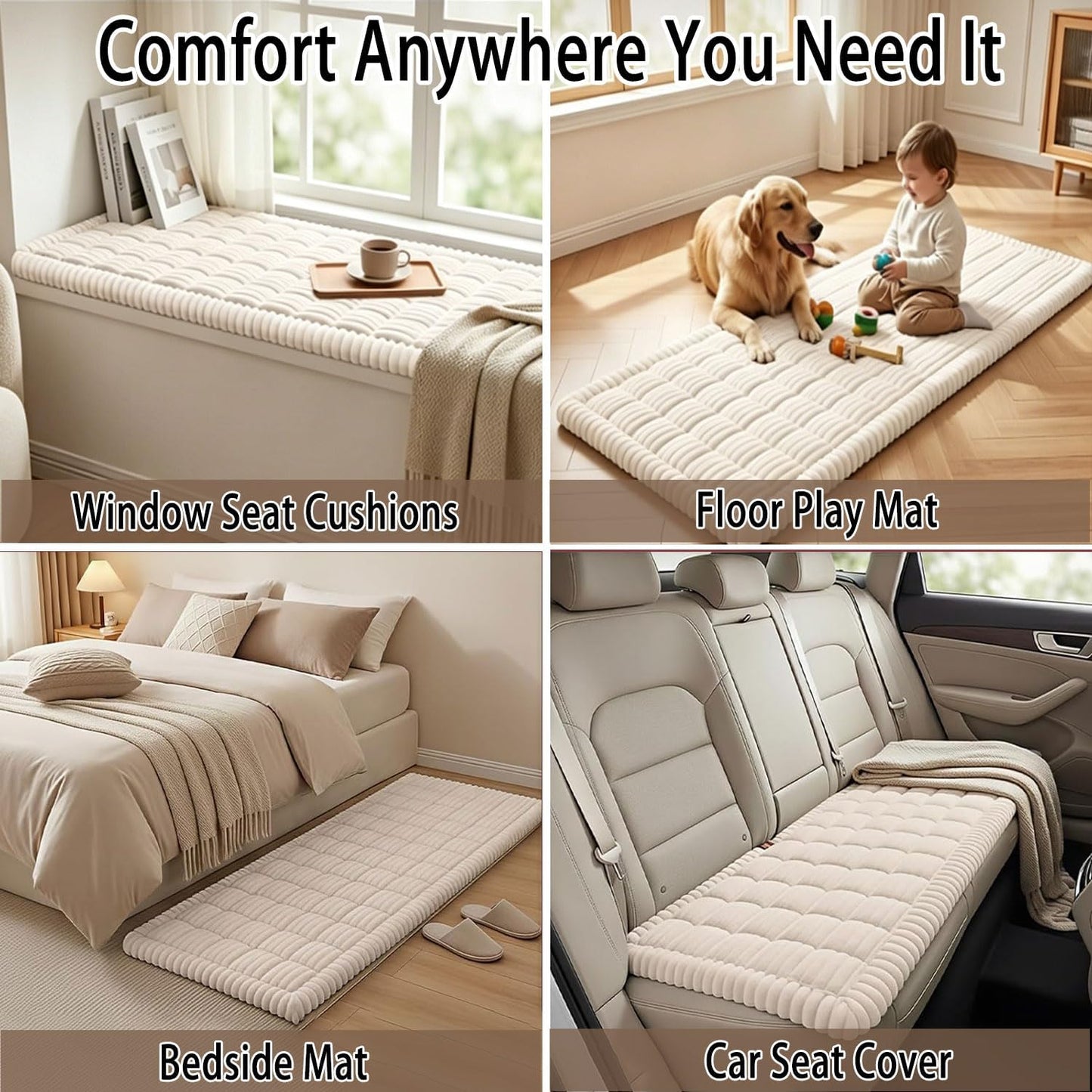 Couch Covers for Dogs，Sofa Covers Washable，Couch Cover for Sofa，Slip-Resistant and Durable Sofa Cover for 3 Cushion Couch，couches Protector from cat Claws(23.6in*47.2in, Light Coffee)