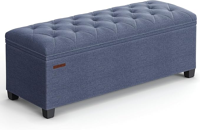 SONGMICS Storage Ottoman Bench, Foot Rest by SONGMICSbySONGMICSHOME