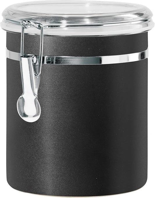 Oggi Stainless Steel Kitchen Canister 47 fl oz, Food Storage, Pantry Storage. by OGGI