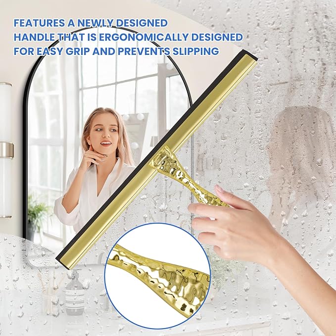 All-Purpose Silicone Shower Squeegee - Image 2