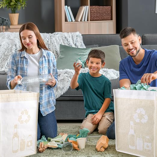 Recycle Waste Bag for Kitchen Home- Indoor Recycling Bins Trash Sorting - Image 7