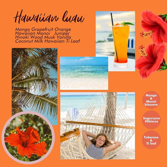 Fragrant Room Spray, Hawaiian Luau, 3 x 3.4 fl oz, Air Fresheners Odor - Image 2