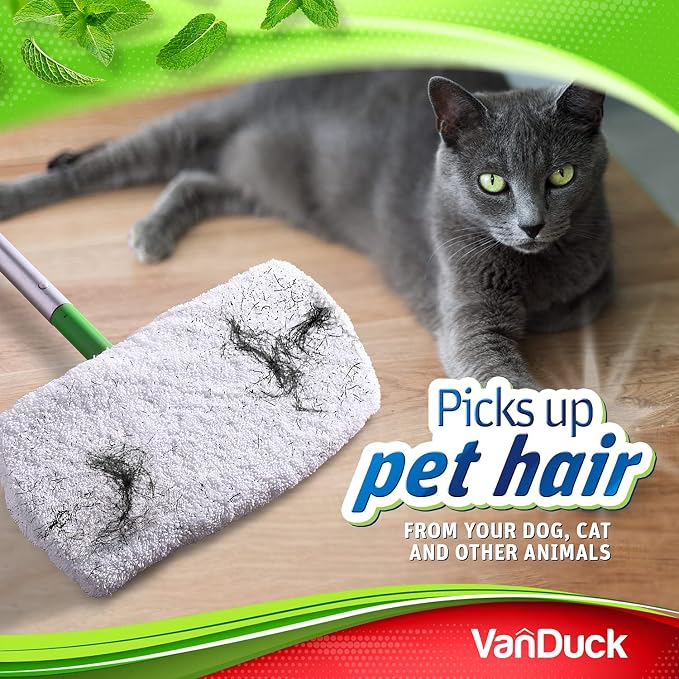 VanDuck Reusable 100% Cotton Mop Pads Compatible - Image 9