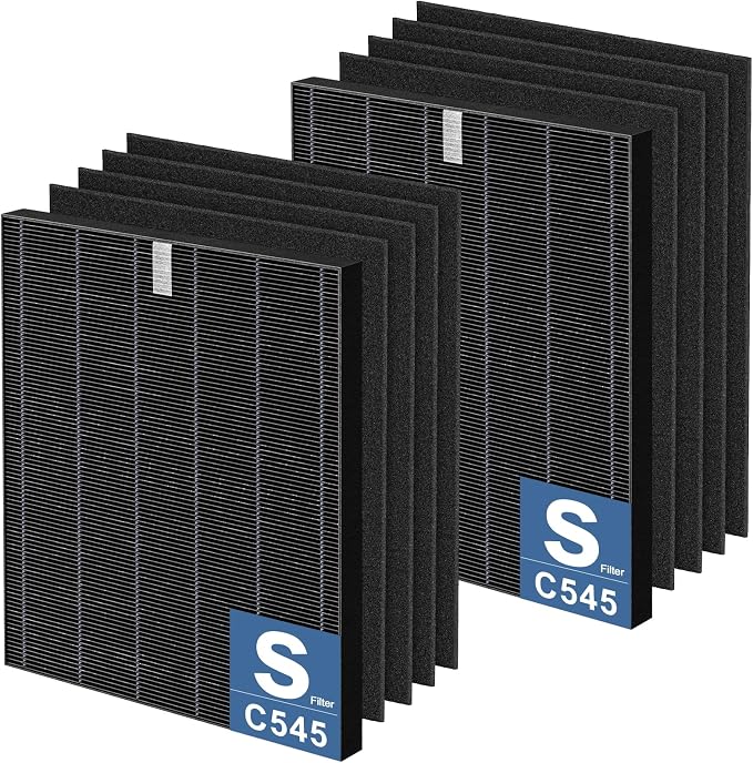 2 Pack C545 HEPA Smoke Replacement Filter S Compatible - Image 9