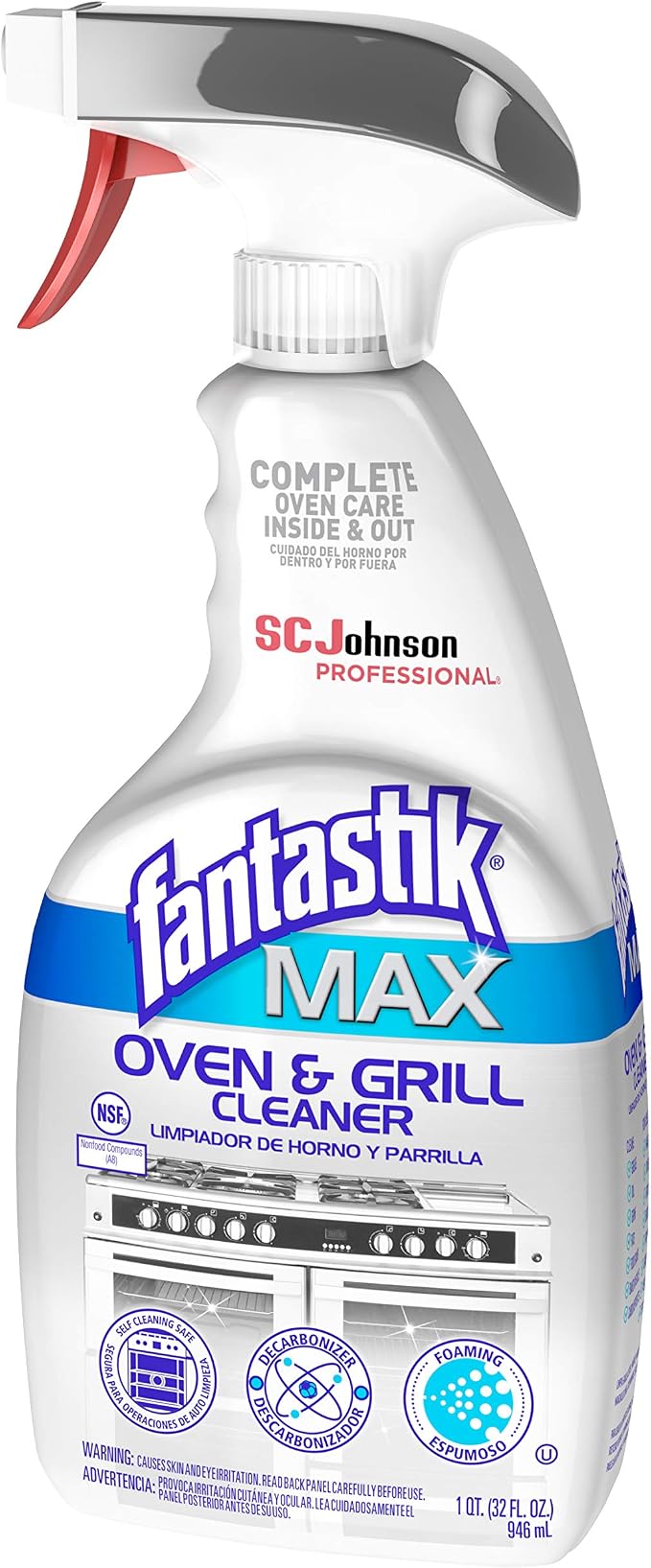 SC Johnson Professional, Fantastik Max Oven & Grill Cleaner Spray, Cleans - Image 6
