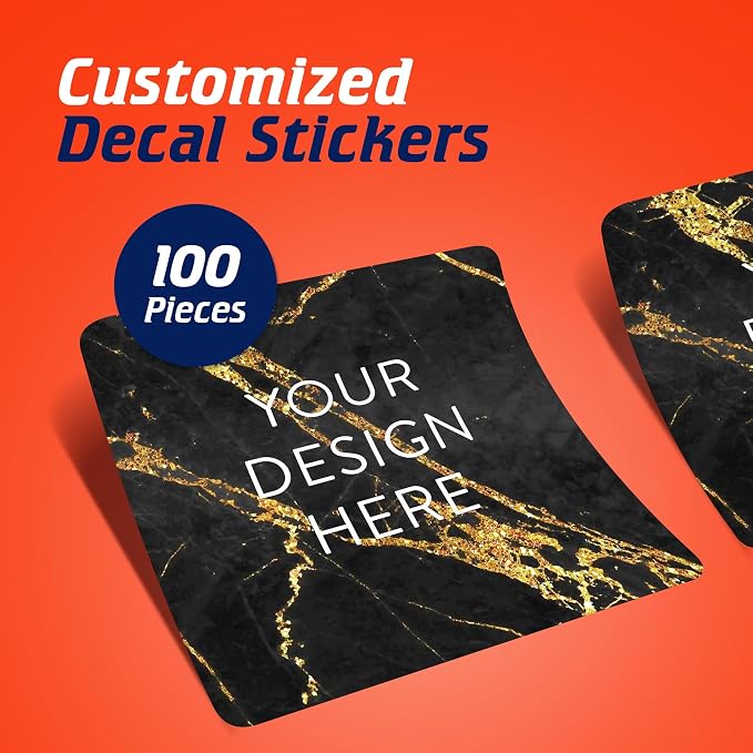100 Custom Vinyl Stickers - Image 2