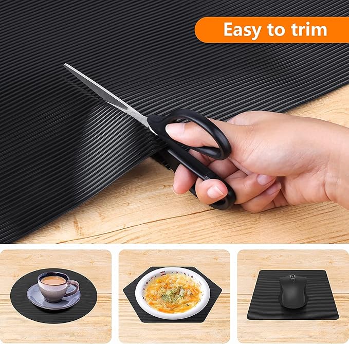 Shelf Liners for Kitchen Cabinets Non Adhesive Drawer Liner EVA Material - Image 3