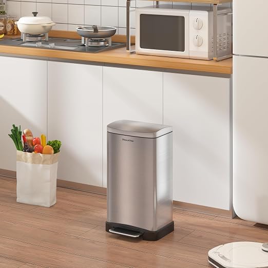 30 Liter/8 Gallon Step Trash Can - Image 2
